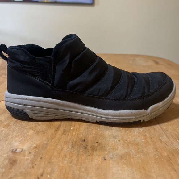 Ryka Adel 2 Women's Athletic Sneakers Sz 8.5M Quilted Slip On Booties Black - Picture 1 of 11